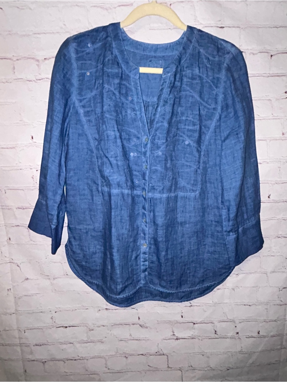 120% Lino linen shirt size 40/4